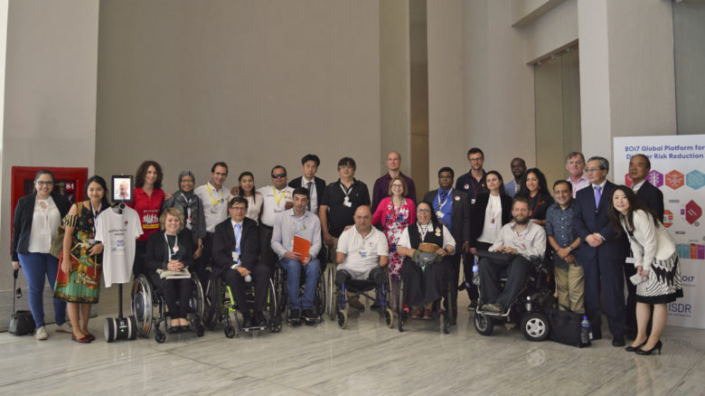 Las Personas con Discapacidad se hacen escuchar en la Plataforma Global de Reducción del Riesgo de Desastres