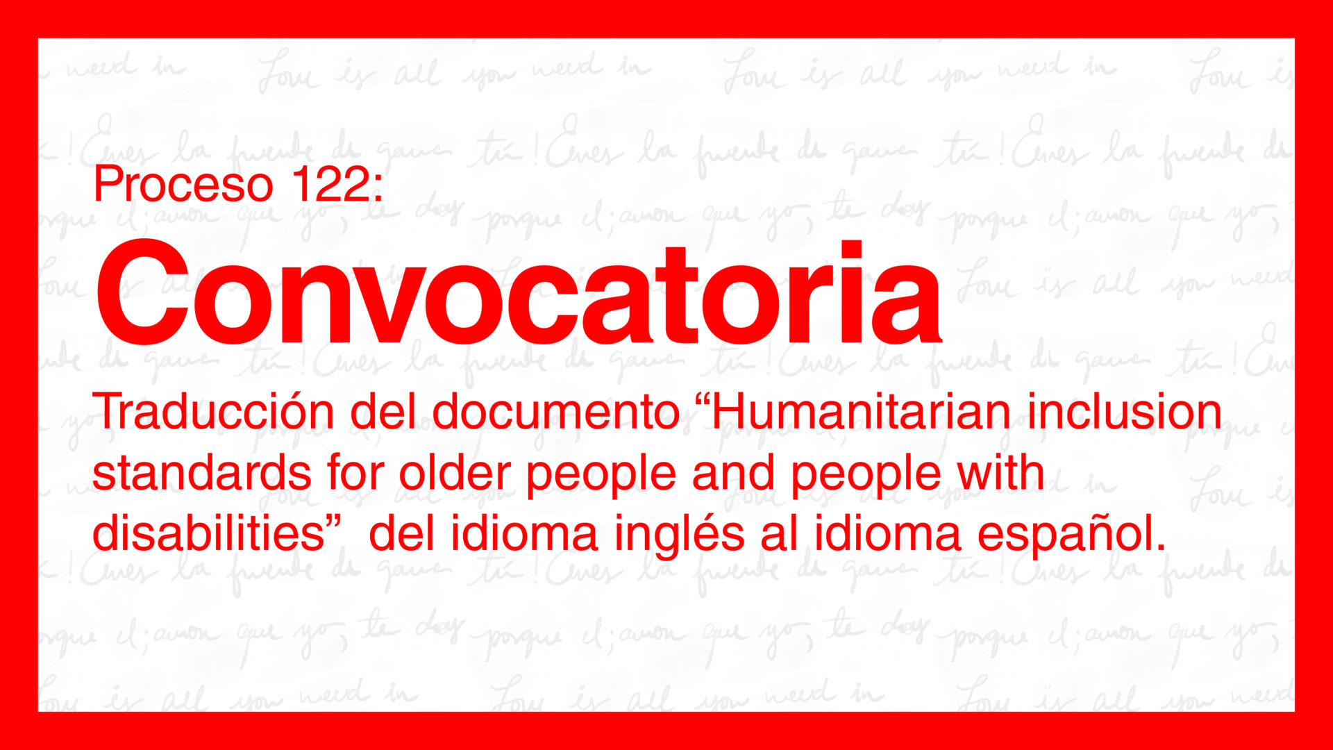Traducción del documento “Humanitarian inclusion standards for older ...