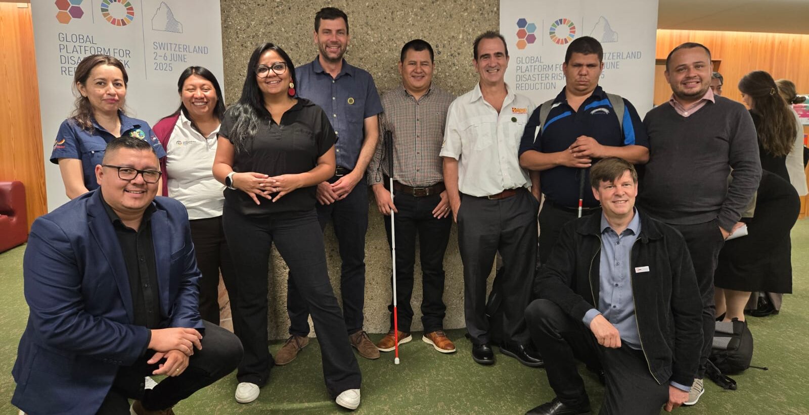 ASB América Latina y miembros de la Red GIRDD-LAC presentes en la Plataforma Global para la Reducción del Riesgo de Desastres 2025